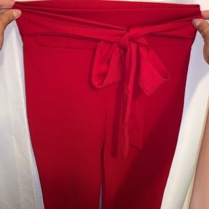 Red Dressy Pants